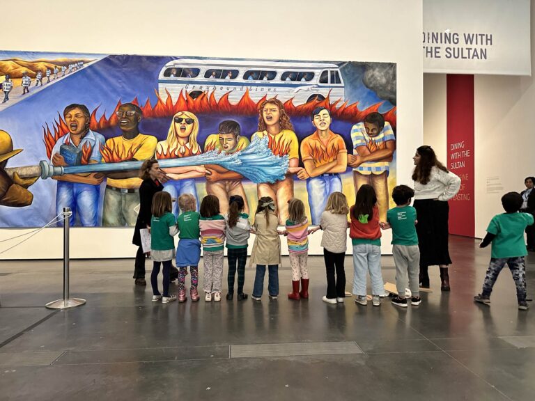 Painting in the River of Angels: Judy Baca and the Great Wall